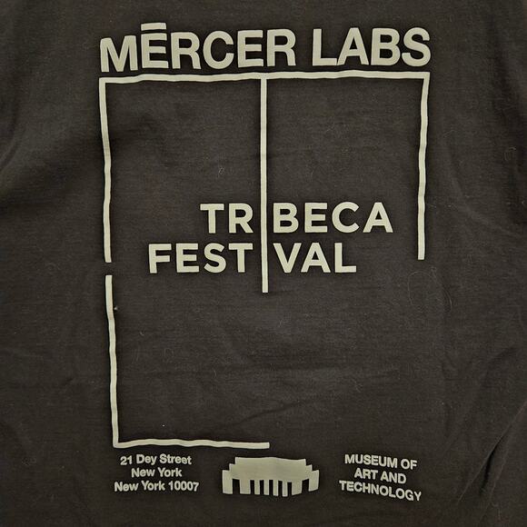 Tribeca Festival Mercer Labs Museum of Art and Technology Commemorative tee XL - Picture 8 of 8